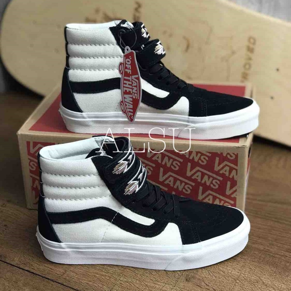 VANS SK8-HI Reissue Native Embroidery W/B  Kid’s - Picture 6 of 8